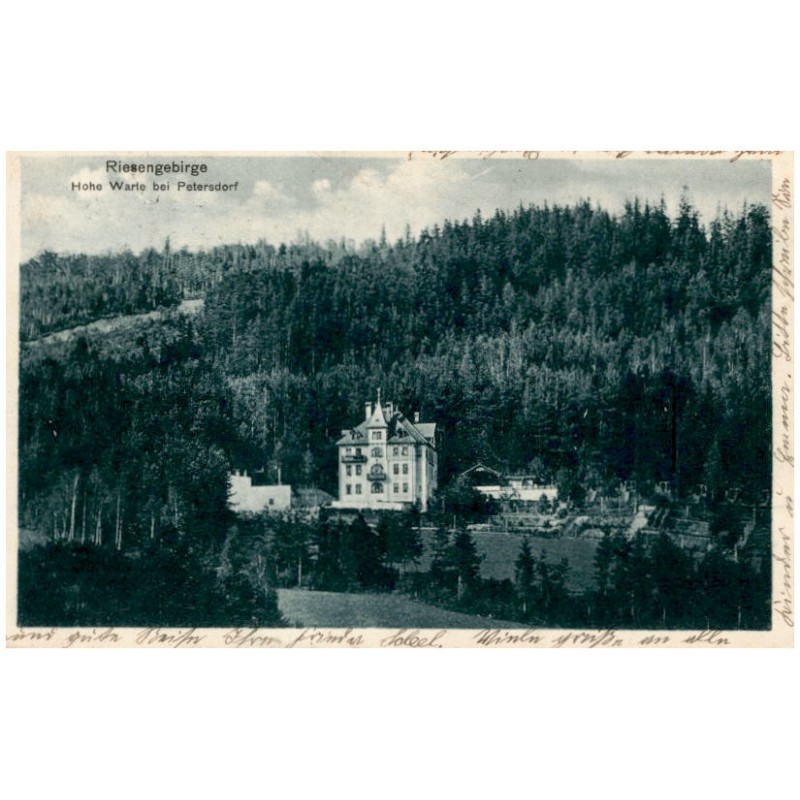 Riesengebirge. Hohe Warte bei Petersdorf