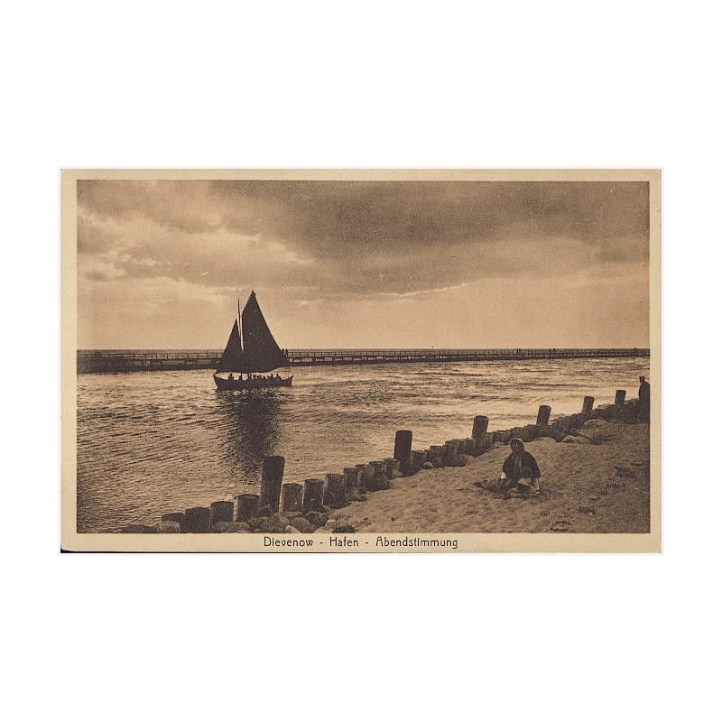 Dievenow - Hafen - Abendstimmung