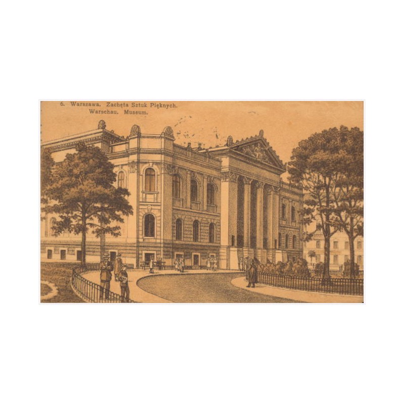 6. Warszawa. Zachęta Sztuk Pięknych. Warschau, Museum
