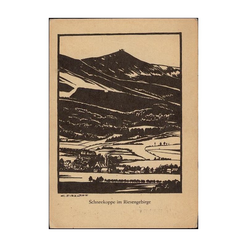 Schneekoppe im Riesengebirge