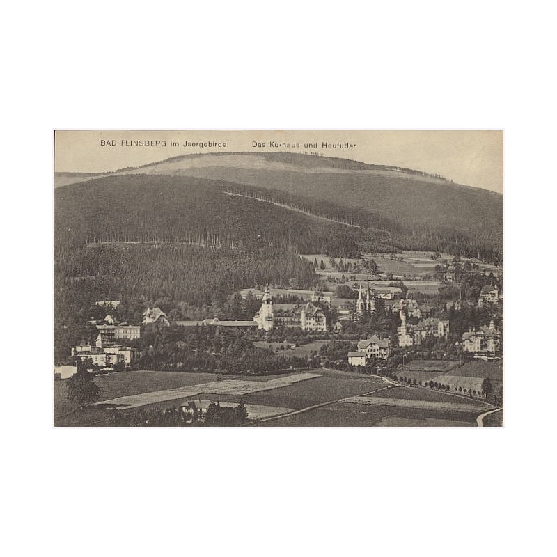 Bad Flinsberg im Isergebirge. Das Kurhaus und Heufuder