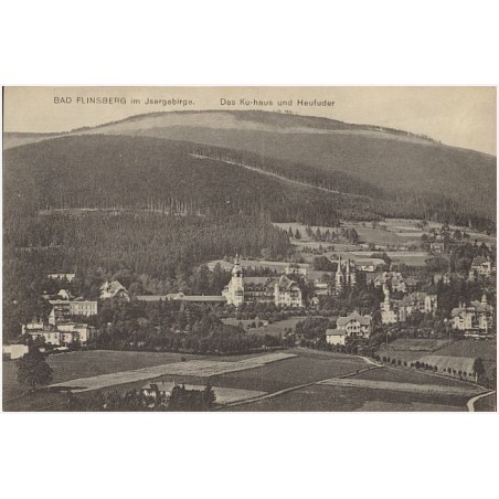 Bad Flinsberg im Isergebirge. Das Kurhaus und Heufuder