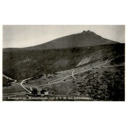Riesengebirge. Hampelbaude 1258 m ü. M. mit Schneekoppe