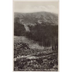 Riesengebirge - Die Melzergrundbaude mit Koppe