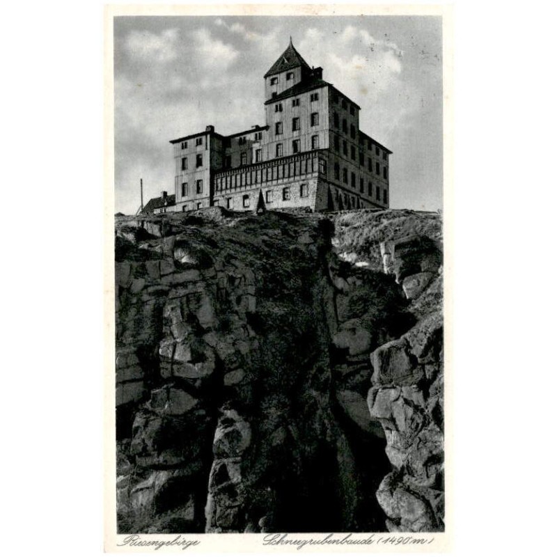 Riesengebirge. Schneegrubenbaude (1490 m)