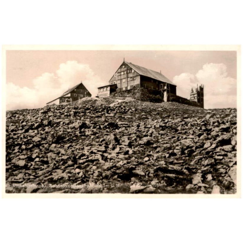 Riesengebirge. Schneekoppenkegel 1608 m ü. M. [...]