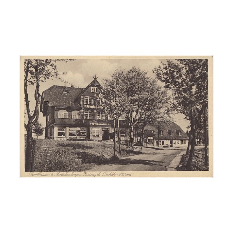 Brotbaude b. Brückenberg i. Riesengeb. Seehöhe 820 m. [...]