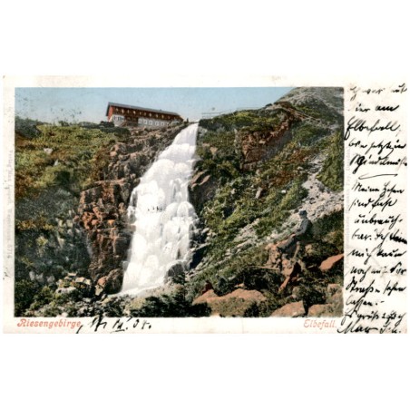 Riesengebirge. Elbefall.