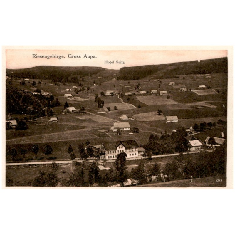 Riesengebirge. Gross Aupa. Hotel Seitz 1513
