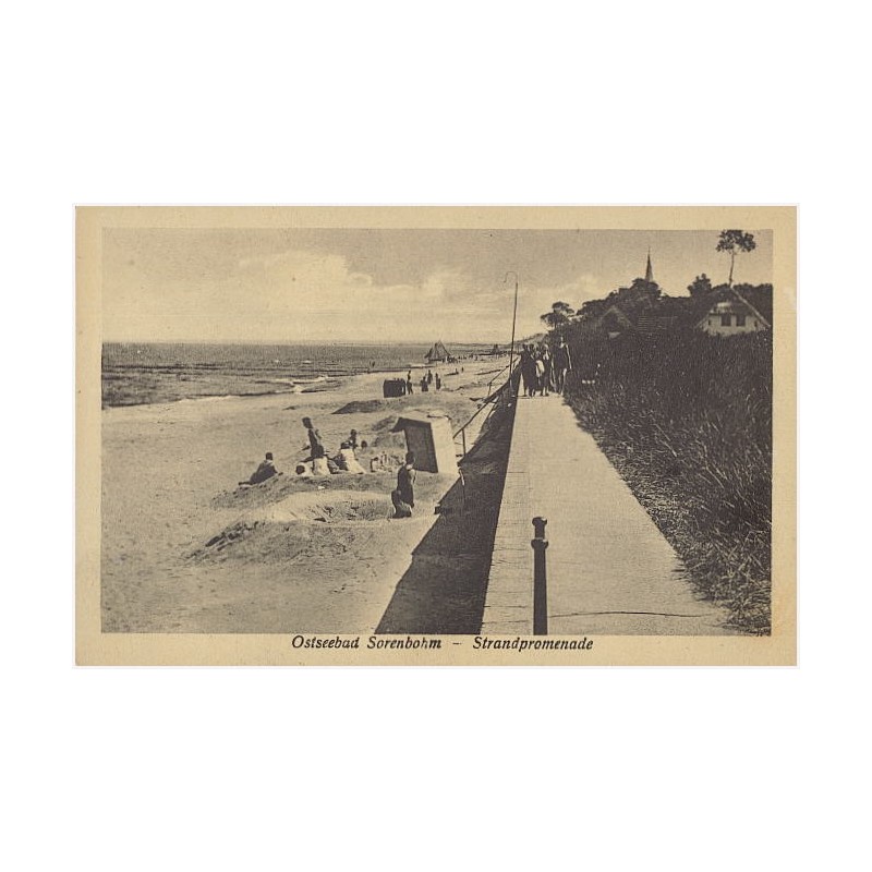 Ostseebad Sorenbohm - Strandpromenade