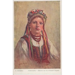 Krakowianka - Bäuerin aus der Krakauer Gegend. A. Setkowicz