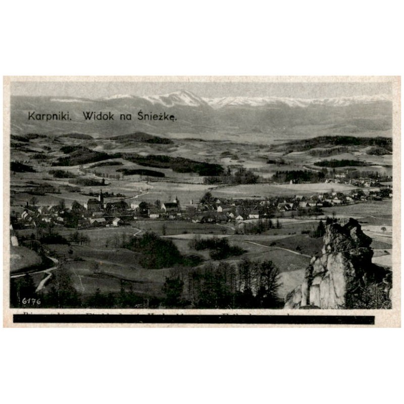 Karpniki. Widok na Śnieżkę. [...] 6176