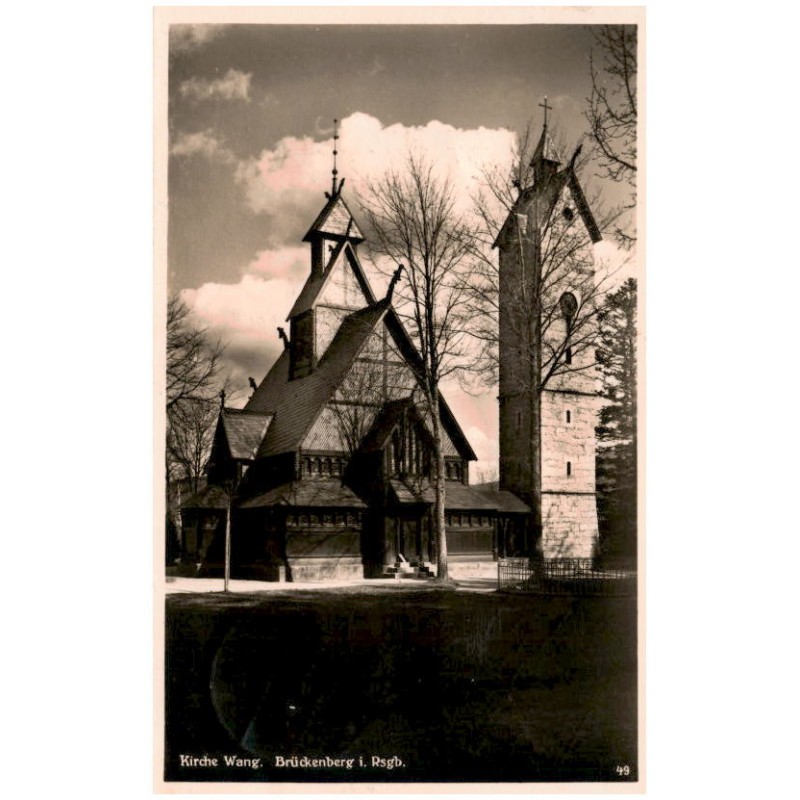 Kirche Wang. Brückenberg i. Rsgb. 49