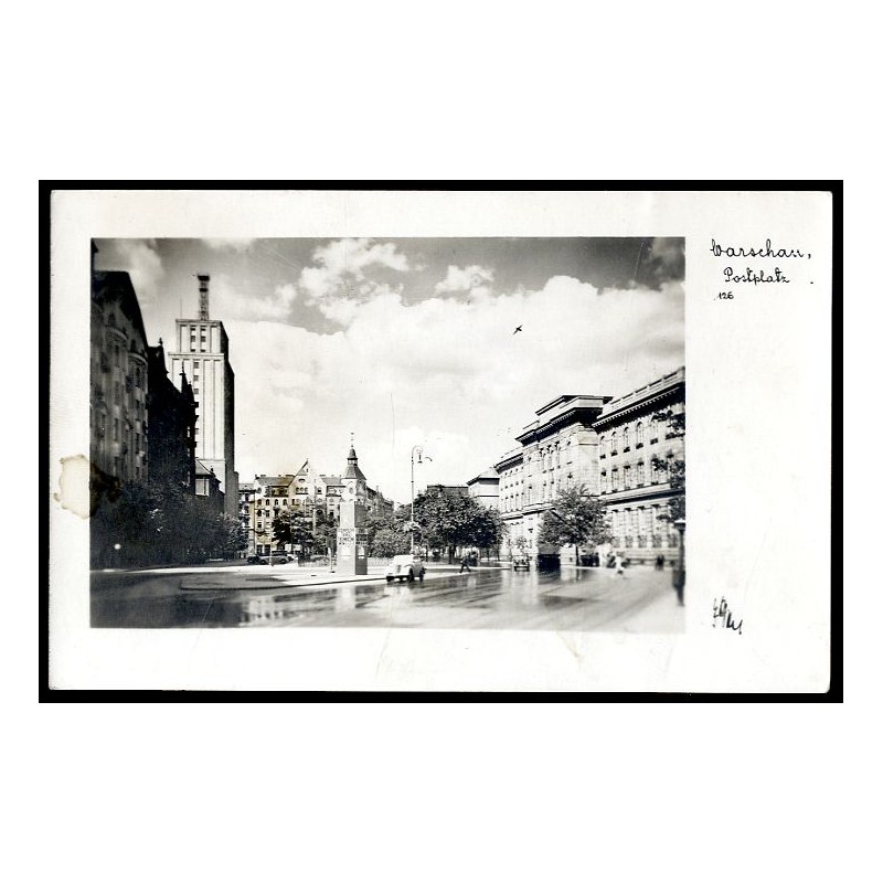 Warschau, Postplatz. 126 FGazda
