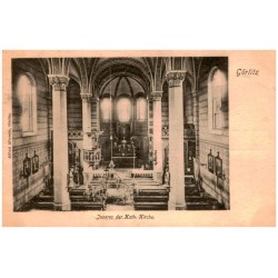 Görlitz. Inneres der Kath. Kirche.