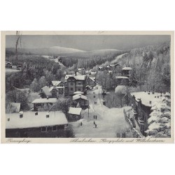 Riesengebirge. Schreiberhau, Königsplatz mit Wilhelstrasse