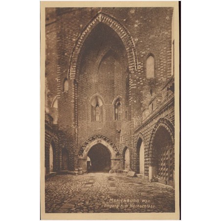 Marienburg Wpr. Eingang zum Hochschloss