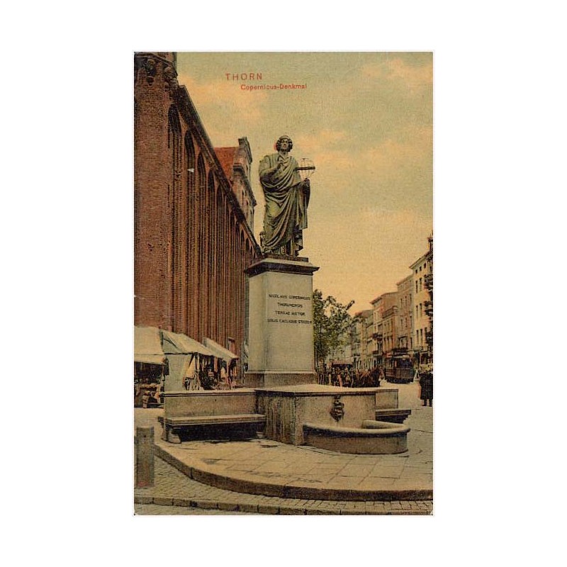 Thorn. Copernicus-Denkmal