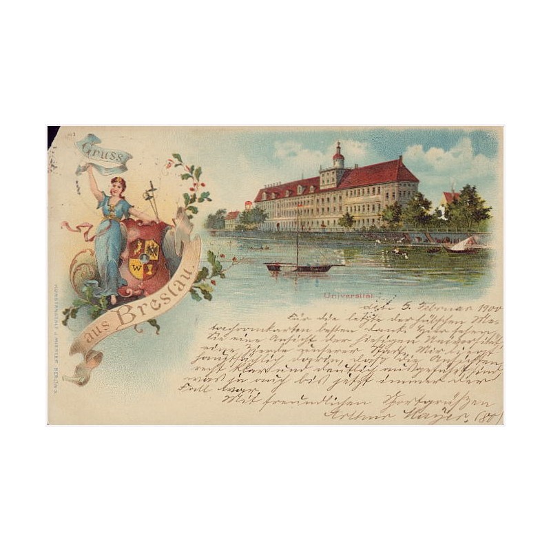 Gruss aus Breslau. Universität