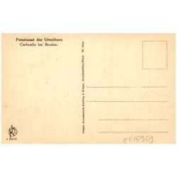 Kardinalszimmer. / Rewers: Pensionat der Ursulinen. Carlowitz bei Breslau.
