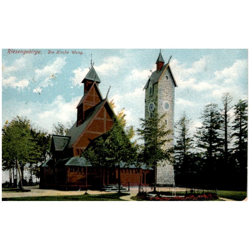 Riesengebirge. Die Kirche Wang.