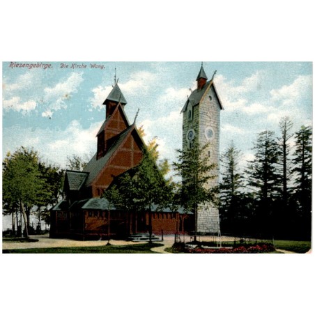 Riesengebirge. Die Kirche Wang.