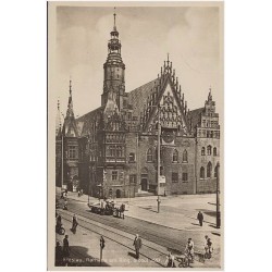 Breslau Rathaus am Ring, erbaut 1557