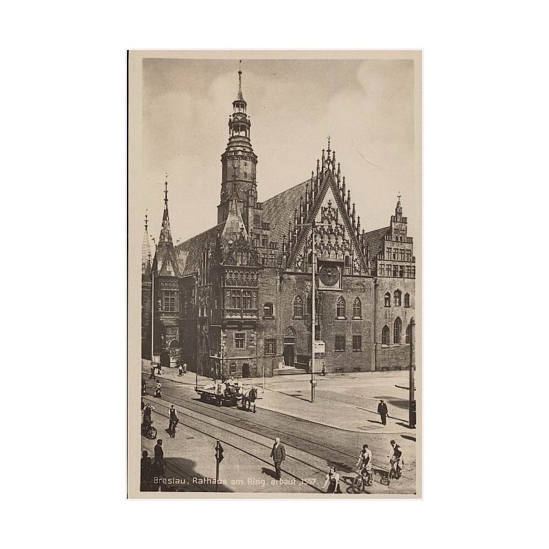 Breslau Rathaus am Ring, erbaut 1557