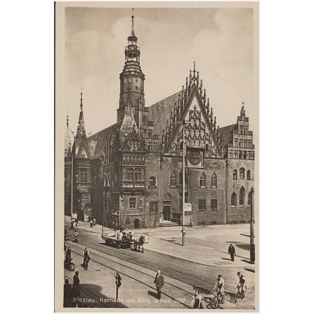 Breslau Rathaus am Ring, erbaut 1557