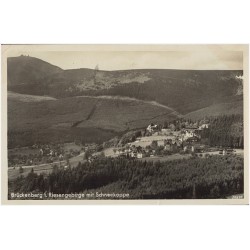 Brückenberg i. Riesengebirge mit Schneekoppe 36649
