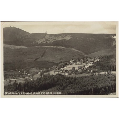 Brückenberg i. Riesengebirge mit Schneekoppe 36649