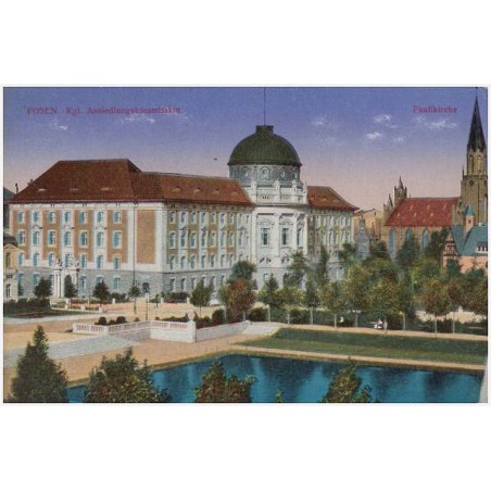 Posen. Kgl. Ansiedelungskommission. Paulikirche