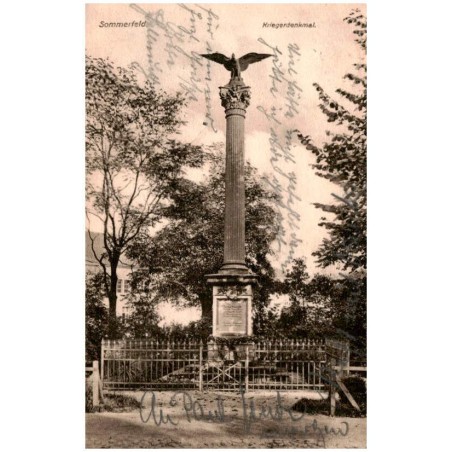 Sommerfeld. Kriegerdenkmal.
