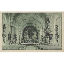 Inneres der Wallfahrtskirche. Gruß aus dem Wallfahrtsort Hochkirch (Krs. Glogau)