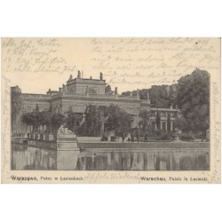 Warszawa, Pałac w Łazienkach. Warschau, Palais in Łazienki
