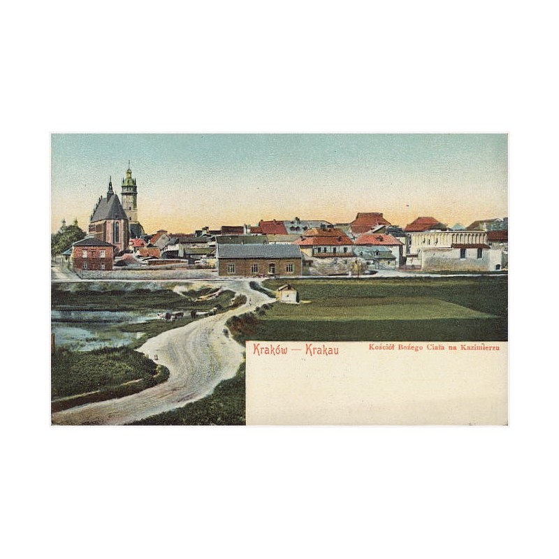 Kraków - Krakau. Kościół Bożego Ciała na Kazimierzu