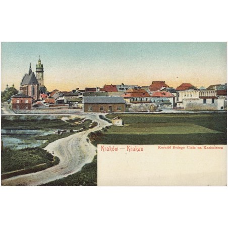 Kraków - Krakau. Kościół Bożego Ciała na Kazimierzu