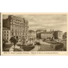 Lwów. Plac Mariacki z pomnikiem Mickiewicza - Place de St. Marie et le monument de Mickiewicz