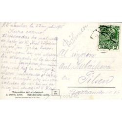 Lwów - Hale dworca kolejowego. Lemberg - Bahnhofperron