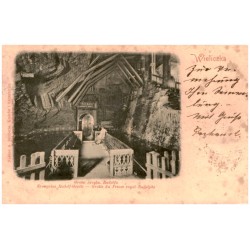 Wieliczka. Grota Arcyks. Rudolfa. Kronprintz Rudolf-Grotte - Grotte du Prince-royal Rudolphe