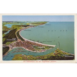 Die Ostseeküste aus der Vogelschau gesehen