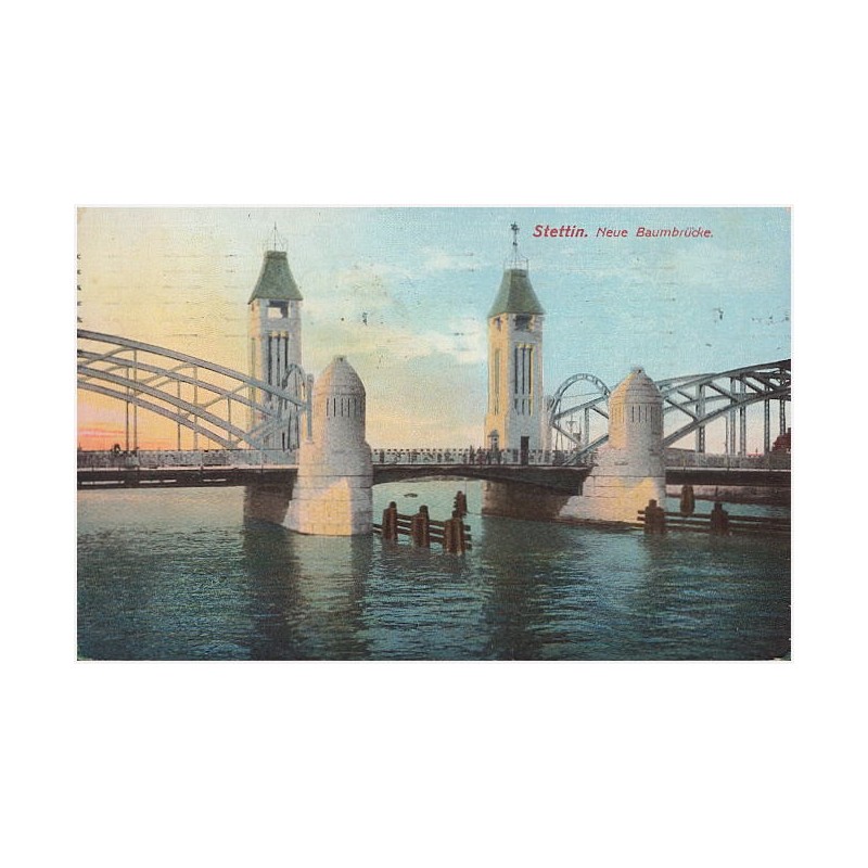 Stettin. Neue Baumbrücke