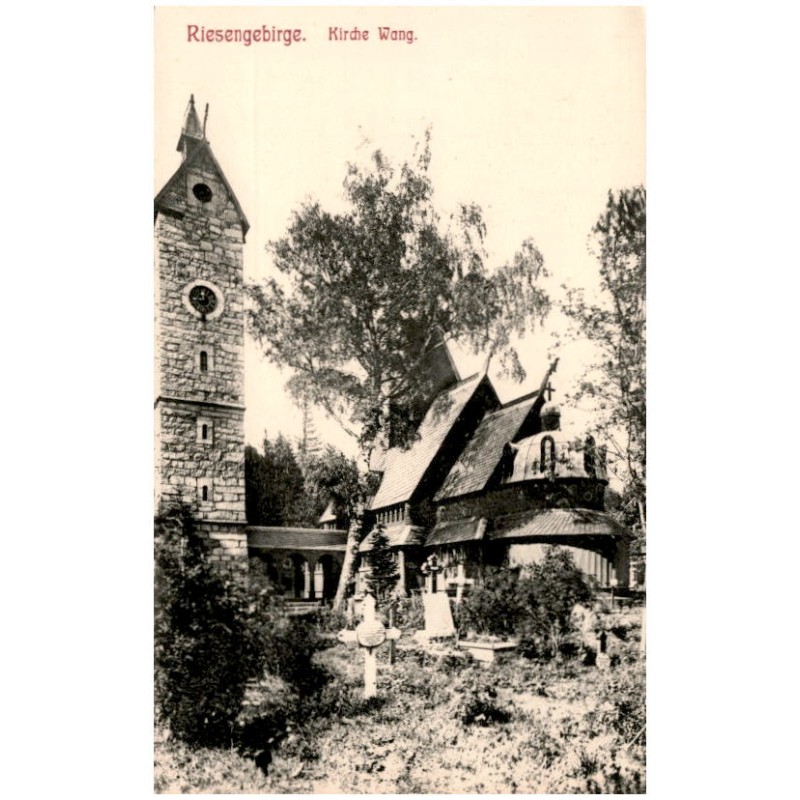 Riesengebirge. Kirche Wang.