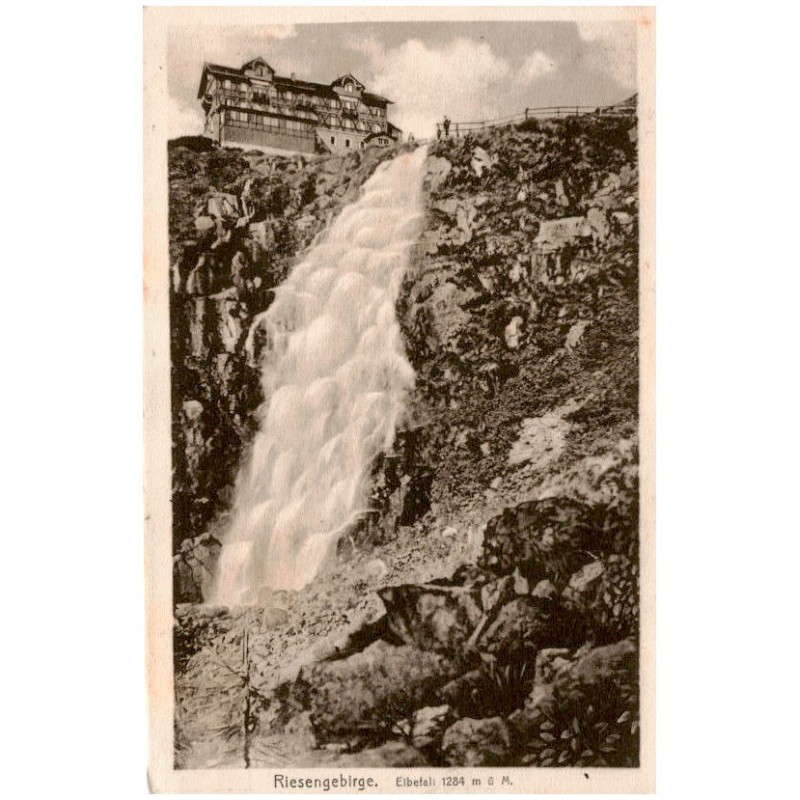 Riesengebirge. Elbefall 1284 m ü. M.