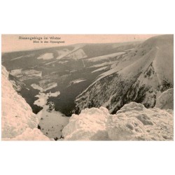 Riesengebirge im Winter. Blick in den Riesengrund
