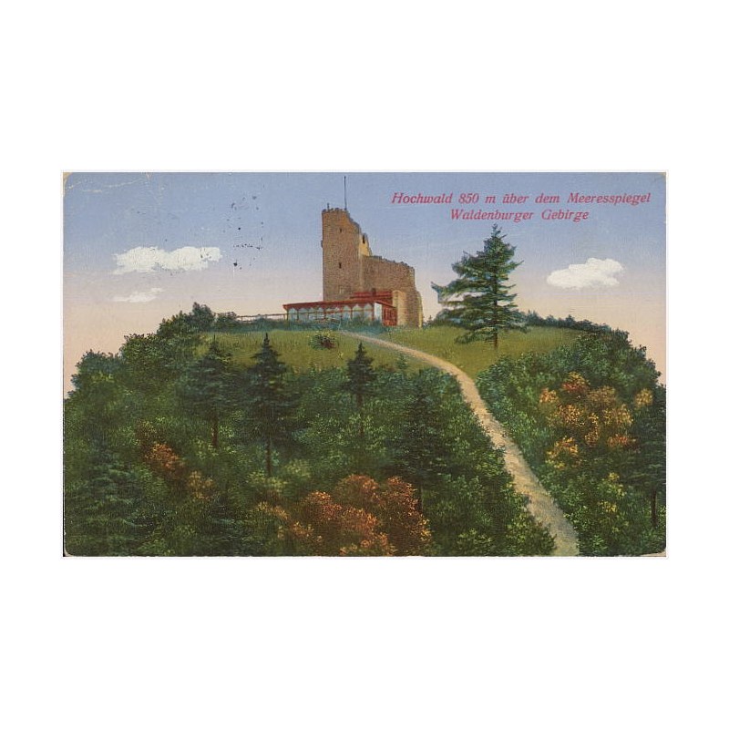Hochwald 850 m über dem Meeresspiegel Waldenburger Gebirge [...]
