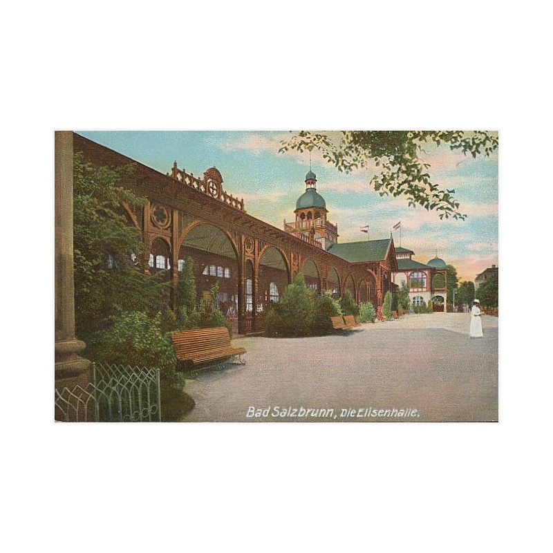 Bad Salzbrunn. Die Elisenhalle