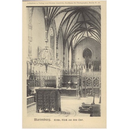 Marienburg. Kirche, Blick aus dem Chor