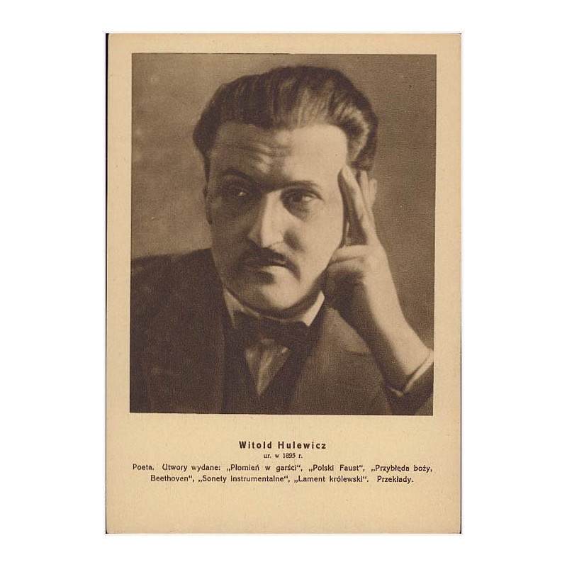 Witold Hulewicz ur. w 1895 r. [...]