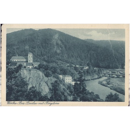 Wartha Bez. Breslau mit Bergsturz